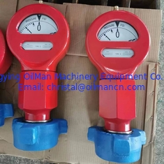 Typ D Modell 7 Schlammpumpen-Druckmessgerät 2"LPT Fig.1502 Männliche Verbindung 0-6000 psi
