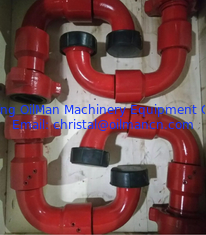 Material aus Legierungstahl Bohrkopfmontage FMC Drehgewinde Ellenbogen Union Style 50 Style 10