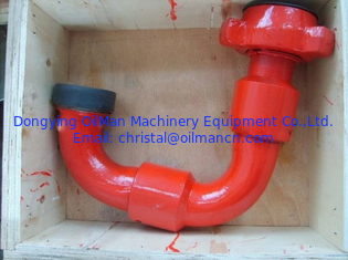 Material aus Legierungstahl Bohrkopfmontage FMC Drehgewinde Ellenbogen Union Style 50 Style 10