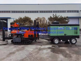 200m tief Crawler Down The Hole mobile Bohrloch Wasser Brunnenbohrmaschine zum Verkauf