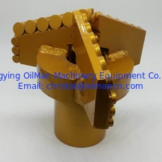 3 Klingen Schritt Typ 6-1/2 "Wolframkarbid Diamant PDC Drag Bit für das Bohren von Gestein